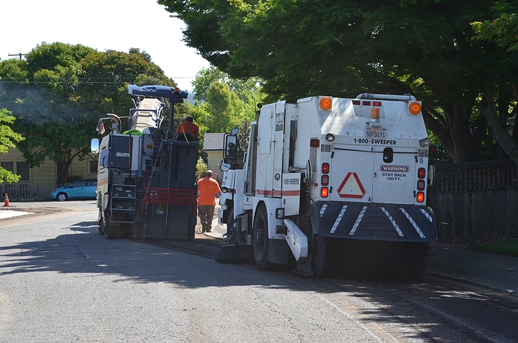 Pavement Grinding & Milling Sweeping Services